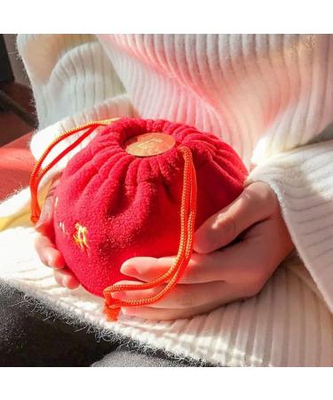 BeSco XL Hot Water Bottle - 3L/2L/1L Metal Insulated Bed Bottle Classic Brass with Cover Outdoor Proof - Comfortable Warmth - Buy Online on GoSupps.com