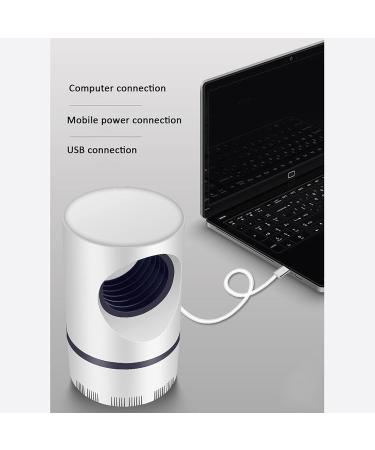 USB SafetyElectric Mosquito Zappers Mosquito Killer Home Bedroom Mosquito Killer Mute Mosquito Sucking Outdoor Mosquito Killing Mosquito Lamp Office Mosquito Repellent Artifact (Color : White) - Buy Online on GoSupps.com