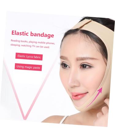 MUSISALY Bandage Face Shaper Band Double Chin Bandage Face Strap Mask High Elastic - Buy Online on GoSupps.com
