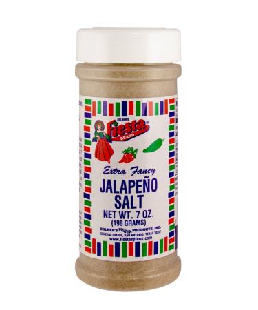 Bolner's Fiesta Extra Fancy Jalapeno Salt, 7 Ounces (Pack of 1)