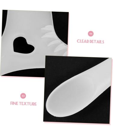 Didiseaon Eyeliner Stamp Silicone Molds Eyelash Spoolies Eyeshadow Applicators Eyeliner Pencil Stamps Eyelash Stencils for Eyes Eyeliner Stencils Reusable Lip Line Protection Silica Gel - Buy Online on GoSupps.com