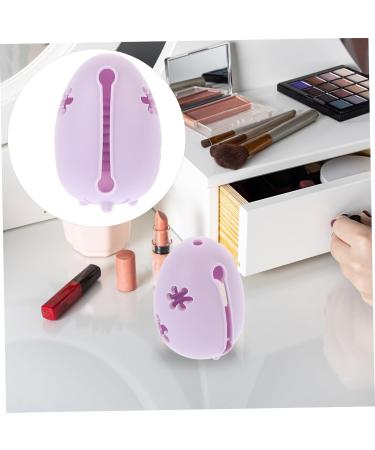 Alipis Sponge Cosmetic Puff Holder Makeup Puff Holder Makeup Accessories Storage Containers Reusable Cosmetic Egg Holder Makeup Egg Holder Purple Egg Shape Miss Silica Gel Powder Puff 7.8X5.3X5.3CM Purple - Buy Online on GoSupps.com