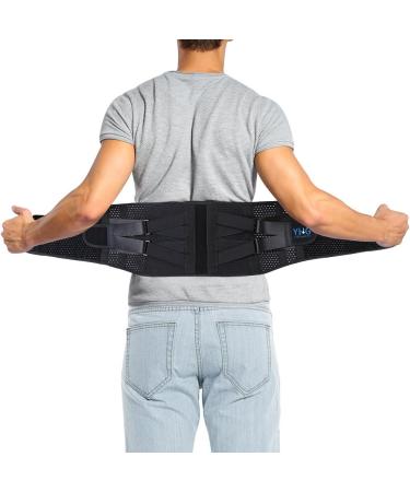 Adjustable Waist Support Belts for Men & Women - Double Pressure Breastfeeding & Lumbar Support with Breathable Mesh Design - Buy Online on GoSupps.com
