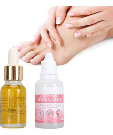 Kit de Dissolvant de Cuticules Renforce l'hydratation du Kit de Dissolvant de Cuticules des Ongles Favorise la Croissance des Ongles pour un Usage Domestique (LS152-2) - Buy Online on GoSupps.com