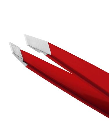 Buy Tweezerman Slant Tweezerette Red - Precision Beauty Tool for Perfect Brows | International Shipping Available - Buy Online on GoSupps.com