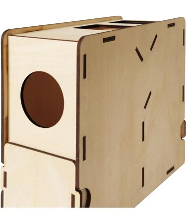 Generic Grain Cleaning Thrower Wind Husker Lightweight Grain Blowing Machine DIY Wooden Assembly Box for Household Backyard - Buy Online on GoSupps.com