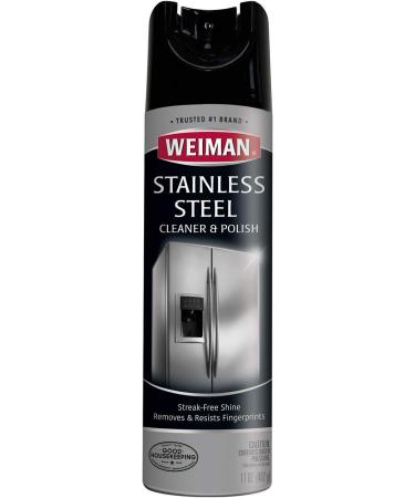 Weiman Stainless Steel Cleaner & Polish 17oz (3pk) - Best International Shipping 51 Oz Total - Buy Online on GoSupps.com