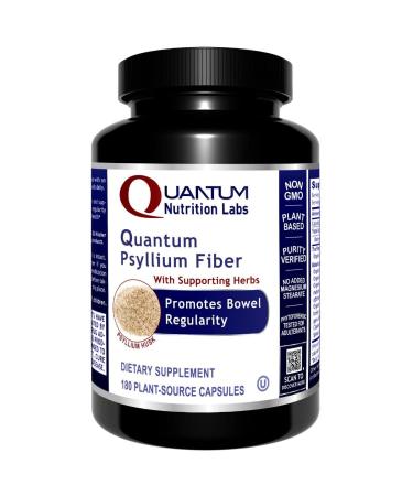 Quantum Nutrition Labs Quantum Psyllium Fiber - 180 Capsule