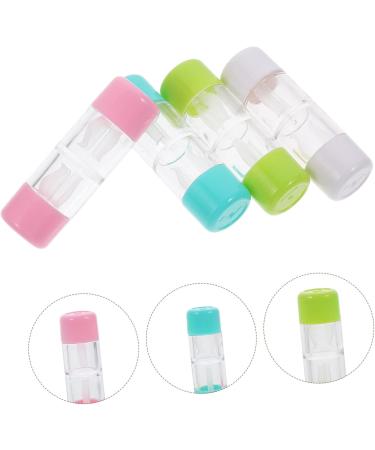 HEALVIAN 8 STK Contact Lens Containers | Eye Lens Storage Box with Rigid Mirror & Colored Lens Holders | Durable Glasses Case for Safe Lens Soaking - Buy Online on GoSupps.com
