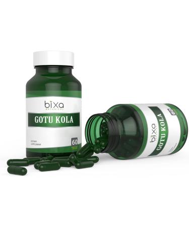 Gotu Kola Extract Capsules (Centella Asiatica) 60 Veg Capsules, 450mg - Pack of 1 - Buy Online on GoSupps.com