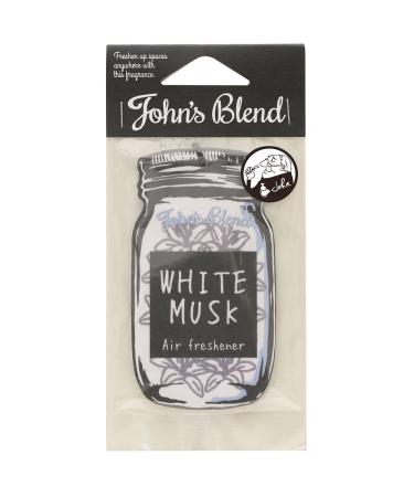 John's Blend Paper Air Freshener - White Musk Scent