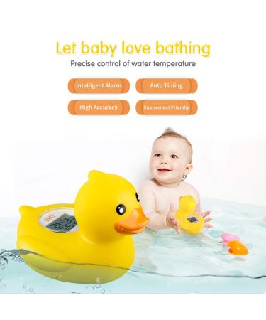 Classic Duck Baby Bath Thermometer - Safe Floating Infant Temperature Monitor | B&H - Buy Online on GoSupps.com