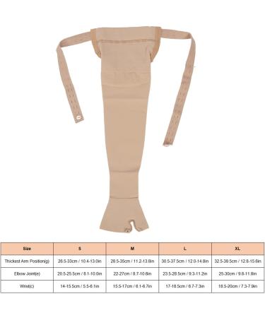 Buy 1pc Lymphedema Compression Arm Sleeve | Mastectomy Support Sleeve for Right Hand - Anti-Swelling & High Elasticity - Buy Online on GoSupps.com