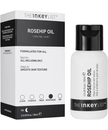 The INKEY List Rosehip Oil to Smooth Skin Texture 30ml - Buy Online on GoSupps.com