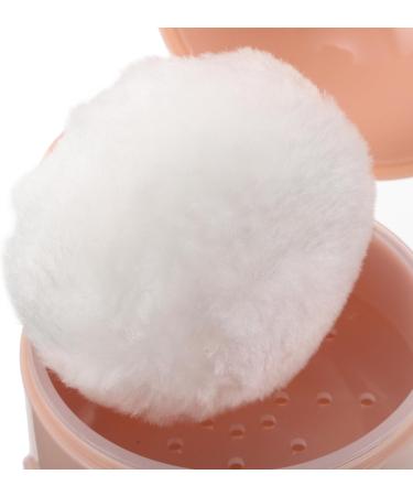 Bocal poudre en plastique avec houppette souple pour maquillage femme et b b rechargeable et portable - de voyage Pink - Buy Online on GoSupps.com