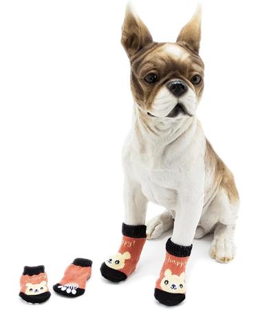 PET Heroic Indoor Anti-Slip Socks for Dogs & Cats - 6 Sizes (S to 3XL) - Paw Protection & Traction with Silicone Gel | Mini B r - Buy Online on GoSupps.com