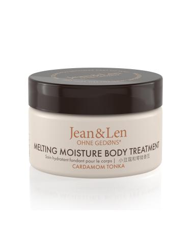 Jean & Len Melting Moisture Body Treatment Cardamom & Tonka for a fragrant care result for normal skin high -quality crucible nourishing body butter 50 ml