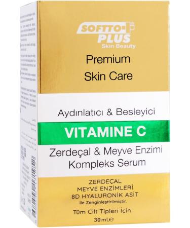 SofttoPlus Softto+Plus Brightening & Nourishing Complex Serum Vitamin C intensive care - Buy Online on GoSupps.com