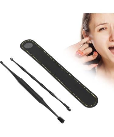 Premium Ear Plug Cleaner Set - Deep Cleaning Comfortable & Convenient for Home Use (Black) | Shop Now! - Buy Online on GoSupps.com
