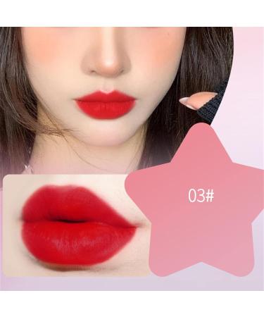 Nictules Matte lip gloss waterproof durable beauty cosmetics for bare lip gloss long lasting nonsticky and nonfading - Buy Online on GoSupps.com