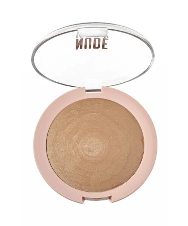 Golden Rose Nude Look Sheer Baked Powder Puder Nude Glow