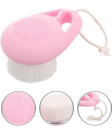 minkissy Silicone Face Scrubber Double Sided Face Brush Face Exfoliating Brush Face Brush Exfoliator Silicone Face Washing Brush Face Scrub Brush Artificial Fiber Cleansing Facial Cleanser - Buy Online on GoSupps.com