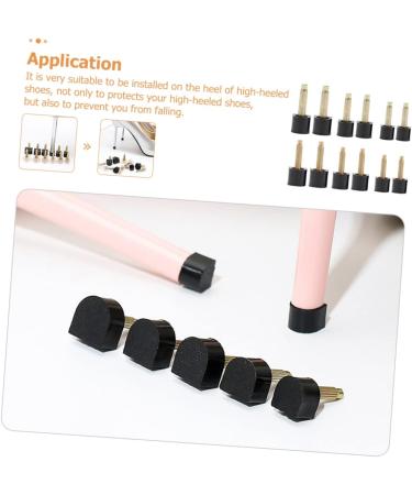 6 Pairs High Heel Studs - Women's Non-Slip TPU Heels for Ultimate Style & Comfort - Buy Online on GoSupps.com