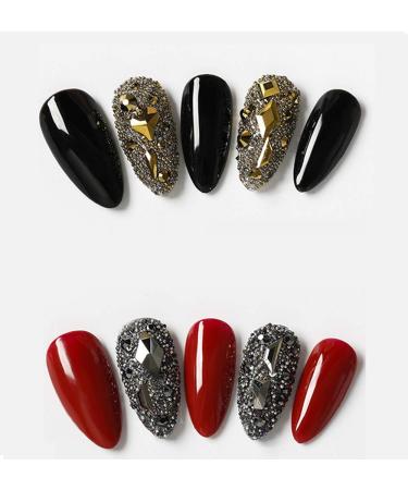 500pcs Almond-Shaped Nail Tips - Natural Artificial Fingernails for DIY Nail Art | 10 Sizes | International Shipping - Buy Online on GoSupps.com