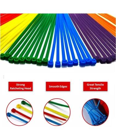 Kable Kontrol Purple Zip Ties 4 Inch 100 Pcs - Purple - 18 Lbs - Buy Online on GoSupps.com