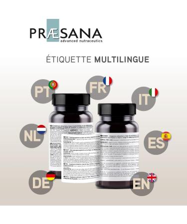 PRAESANA - Sleep - Promotes Sleep - Improves Sleep Quality - Food Supplement - 1 Tablet/day - 90 Tablets - Made in France - Buy Online on GoSupps.com