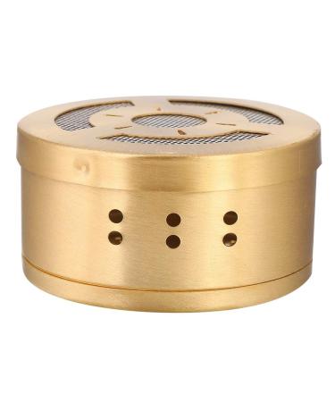 Nicoone portable copper-moxa box portable moxibustion bag moxa-stick burner box for back pain tendonitis arthritis and puncture