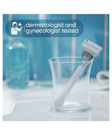 Gillette Venus Intimate Grooming Razor Blade Refills with Bikini Trimmer - 4 Count - Buy Online on GoSupps.com