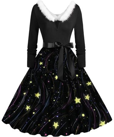 Women's Christmas Sweatshirt Dress | Cartoon Sexy Hooded Tops & Party Costumes Autumn Winter Collection - Buy Online on GoSupps.com