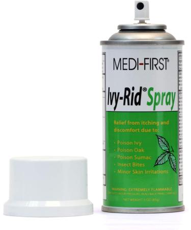 Medique First 48717 Ivy Rid Spray 3 oz - Fast-Acting Relief for Poison Ivy Irritation - Buy Online on GoSupps.com