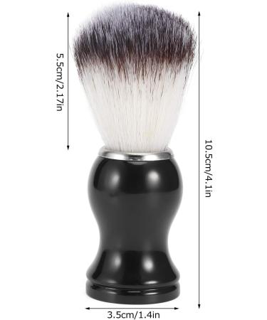 Buy XPSSJMU 2 PCS Men Shaving Brush Set | Portable Synthetic Nylon Beard Grooming Tool for Salon and Facial Cleaning - Buy Online on GoSupps.com