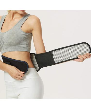 Lower Back Support Belt - Pain Relief & Injury Prevention | Self-Heating Lumbar Support for Herniated Disc | Sch Black M - Buy Online on GoSupps.com