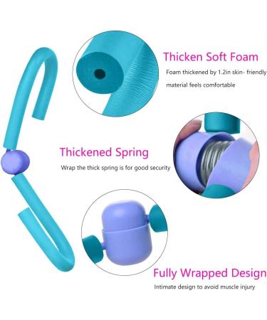 Wuudi Gymnastics Equipment - Thighs Arms Buttocks & Abdominal Training - Blue Arm & Thigh Trainer for Optimal Workouts - Buy Online on GoSupps.com