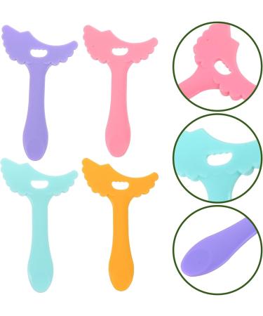 TOPBATHY Pochoirs Eyeliner Multifonctions 4 Pi ces Silicone Outils Maquillage Yeux Aide Application Mascara Paupi res R utilisable Couleur Al atoire Style Al atoire - Buy Online on GoSupps.com