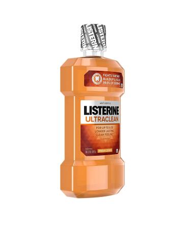 Ultraclean Oral Care Antiseptic Mouthwash 1L - Fresh Citrus (2 Pack) | Fight Bad Breath, Gingivitis, Plaque & Tartar - Everfresh Technology - Buy Online on GoSupps.com