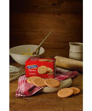 Buy McVitie's Digestives 12 x 250g | Authentic Crispy British Cookies - Incomparably Delicious Biscuits - Traditional Recipe - Buy Online on GoSupps.com