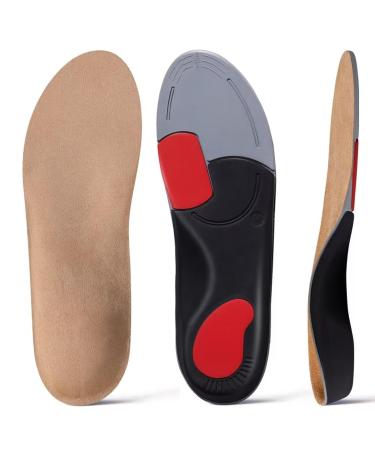 Best Orthotic Insoles for Work Boots  Sneakers - High Arch Support Insoles - Shoe Insoles for Standing All Day - Shoe Inserts for Plantar Fasciitis  Foot Support  Foot Pain  Flat Feet  Sport Insoles S(Women7-8/Men6-7) Ye...