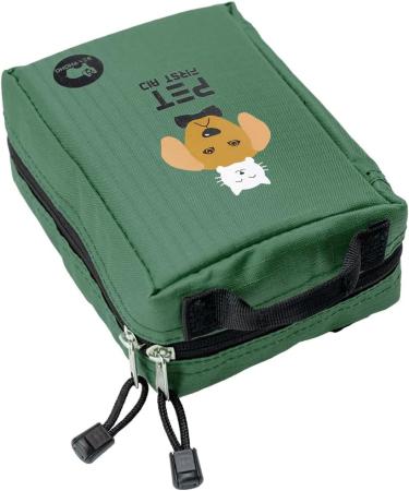 CStern First Aid Kit for Dogs Cats Rabbits Pets Waterproof Including 160 Pieces Equipment for First Aid Home Care and Emergencies Outdoor Emergency Rescue for Pets (Green) - Buy Online on GoSupps.com
