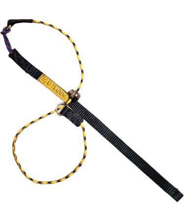Handmade 4mm EQ K9 Slip Collar for Dog Training - Chrome Limiter, Strap Handle - L (56cm) - Buy Online on GoSupps.com