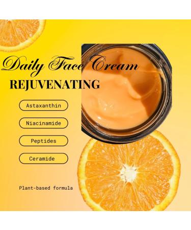 Aster Raine Rejuvenating Cream - Face Moisturizer Anti Aging for Women and Men with Astaxanthin Vitamin C Ceramide Peptides - Day & Night Cream for Eyes - Hydrating Facial Cream for Dry Skin - 1oz - Buy Online on GoSupps.com