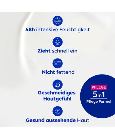 NIVEA Express Body Lotion 400ml - Fast-Absorbing Moisturizing Cream with Marine Minerals & Deep Care Serum (3-Pack) | Hydrate & Nourish Your Skin - Buy Online on GoSupps.com