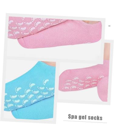 minkissy 3 Pairs Foot Moisturizing Socks Hydrating mask House Socks Lotion Socks Cracked Heel Socks Foot Repairing Socks spa Pedicure Socks SPA Socks for Salon Dry Foot Mask Foot Spa Socks - Buy Online on GoSupps.com
