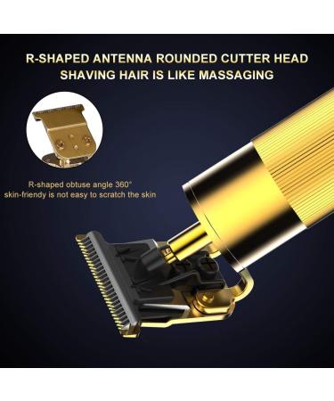 Surker Hair Clippers for Men Electric Pro Li T-Blade Trimmer Cordless Rechargeable(Gold) - Buy Online on GoSupps.com