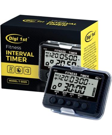 Digi 1st T-5020 Fitness Interval Timer with Pacer | Multi-Functional Training Tool - Buy Online on GoSupps.com