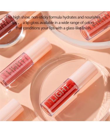  HADAVAKA Glitter Liquid Lipstick Set Long-Lasting Tinted Lip Balm Moisturizing Liquid Lipstick Clear Lip Gloss for Dry and Chapped Lips (807) - Buy Online on GoSupps.com