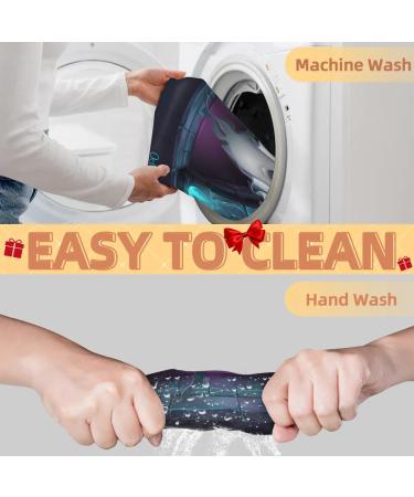 Halloween Spooky Pumpkin Beard Bib Apron | Non-Stick Waterproof Hair Catcher for Men | Perfect Grooming Gift - Buy Online on GoSupps.com